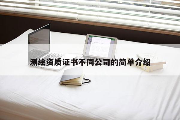 測繪資質(zhì)證書不同公司的簡單介紹