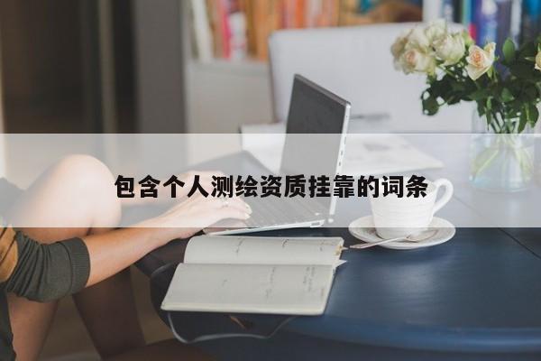 包含個人測繪資質掛靠的詞條
