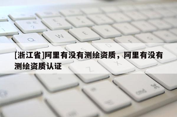[浙江省]阿里有沒有測繪資質，阿里有沒有測繪資質認證