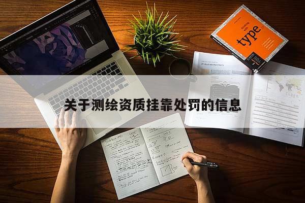 關于測繪資質掛靠處罰的信息