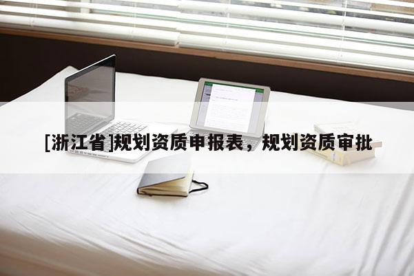 [浙江省]規劃資質申報表，規劃資質審批